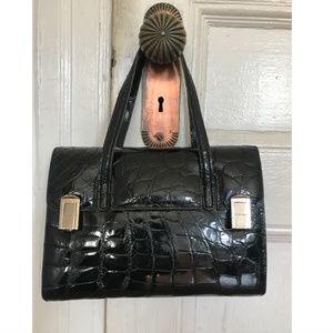 Vintage Crocodile Handbag